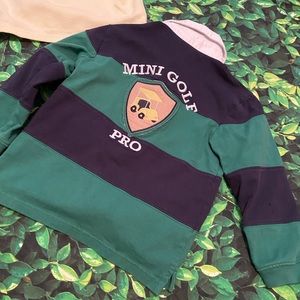 3/$20 Janie and Jack Sz 4 Long Sleeve Shirt 4 Golf